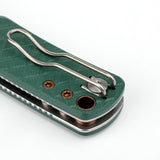 Porcupine | Green Crosshatch G10 + Copper Dune 14C28N - A2623