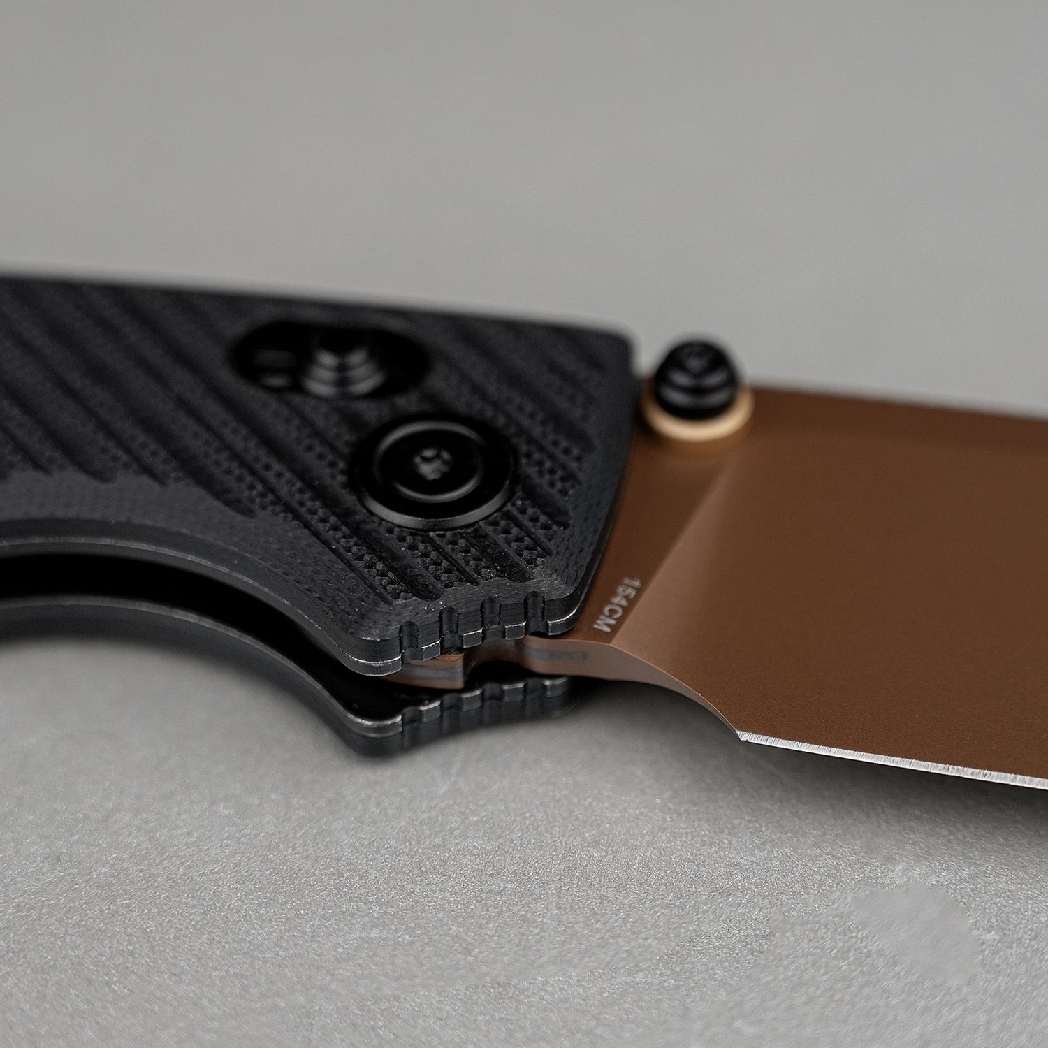Porcupine ModSwap™ | Black G10 + Copper Dune 154CM - A3101