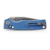 Porcupine ModSwap™ | Blue Micarta + Satin 154CM - A3105