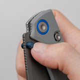 Porcupine Thumb Stud | Grey G10 + Destroyer Grey 14C28N - A2612