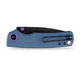 Porcupine Thumb Stud | Blue G10 + Blackwash 14C28N - A2627