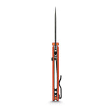 Porcupine Thumb Stud | Orange G10 + Blackwash 14C28N - A2628