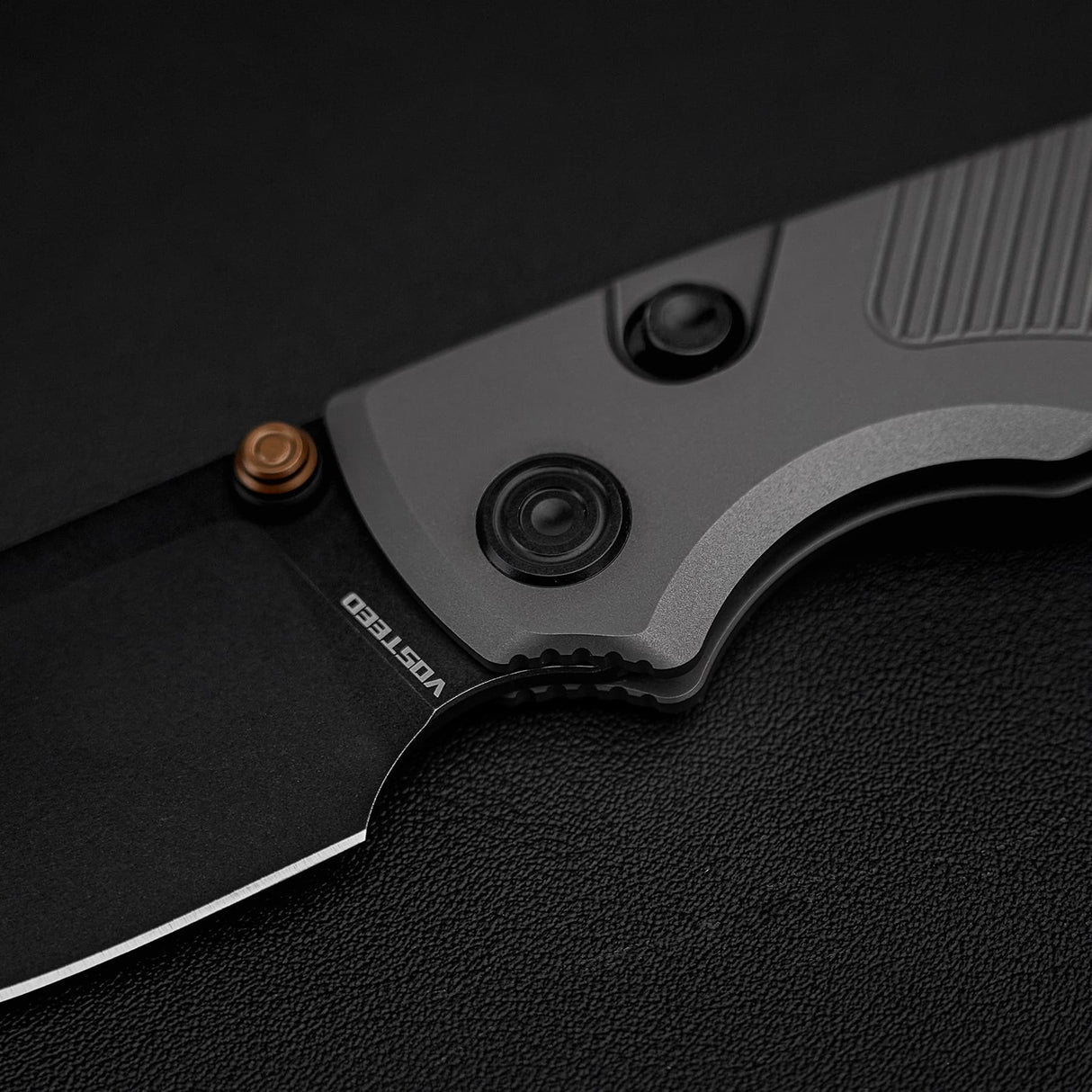 Porcupine TiSlim | Dim Grey Ti + Blackwash 154CM - A4804