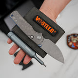 Porcupine TiSlim | Acid Wash Ti + Stonewash S90V - A4805