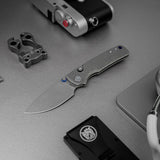 Porcupine TiSlim | Acid Wash Ti + Stonewash S90V - A4805