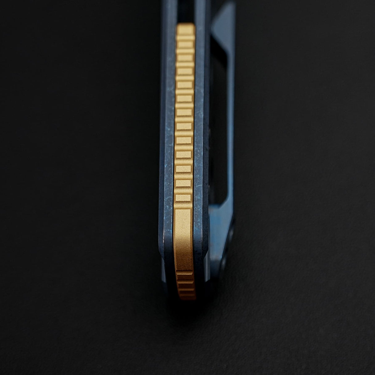 Porcupine TiSlim | Blue Ti + Satin S90V