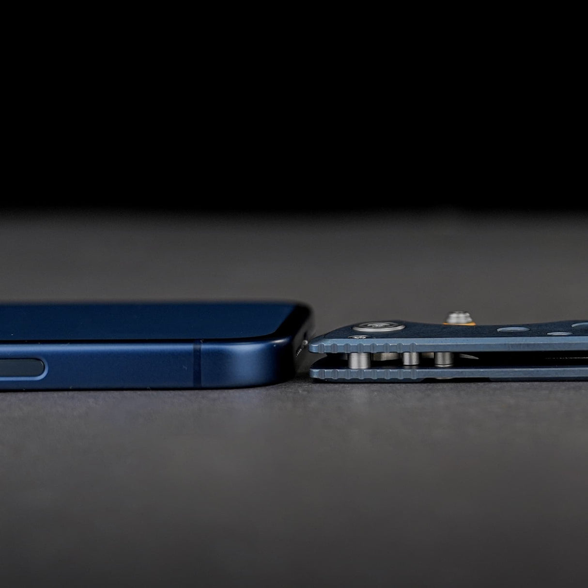 Porcupine TiSlim | Blue Ti + Satin S90V