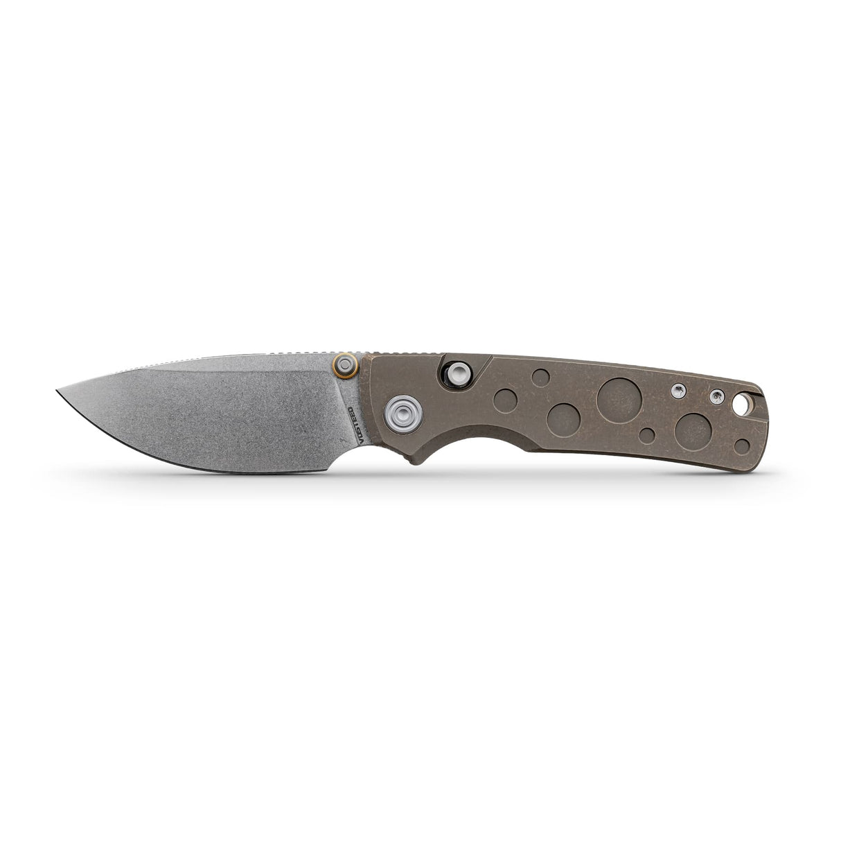 Porcupine TiSlim | Brasswash Ti + Stonewash S90V