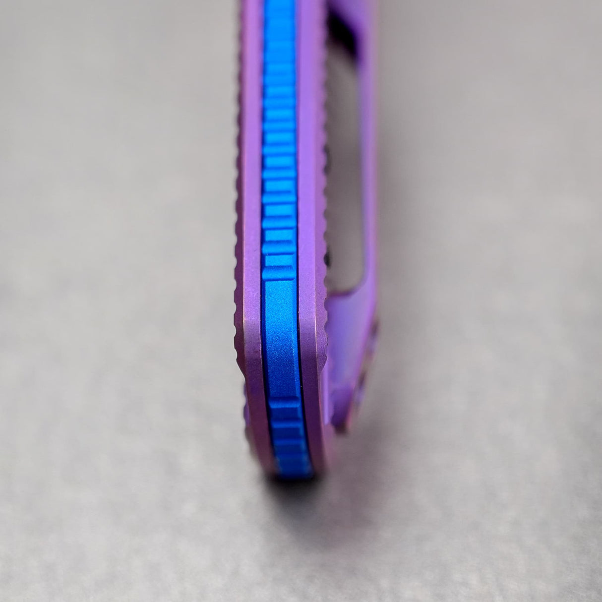 Porcupine TiSlim | Rebecca Purple Ti + Blackwash 154CM - A4812