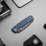 Porcupine TiSlim | Acid Wash Blue Ti + Acid Stonewash S90V - A4814