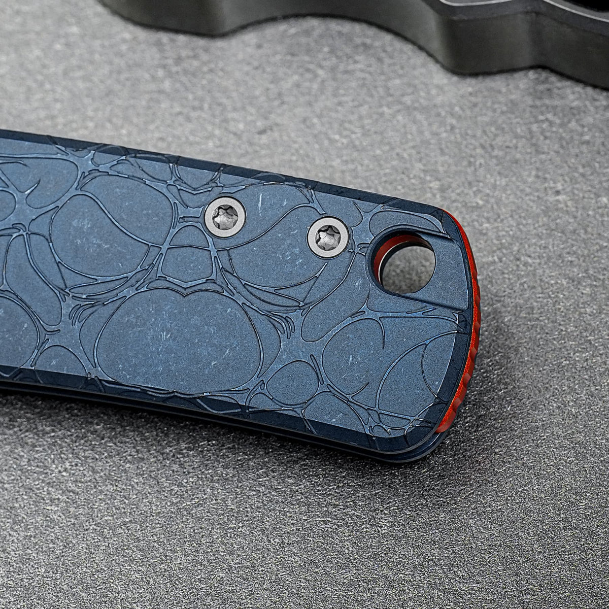 Porcupine TiSlim | Acid Wash Blue Ti + Acid Stonewash S90V - A4814