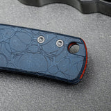 Porcupine TiSlim | Acid Wash Blue Ti + Acid Stonewash S90V - A4814