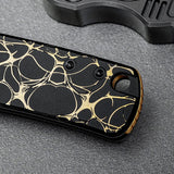 Porcupine TiSlim | Black & Gold Ti + Blackwash S90V - A4815