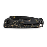 Porcupine TiSlim | Black & Gold Ti + Blackwash S90V - A4815