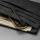 Porcupine TiSlim | Black & Gold Ti + Blackwash S90V - A4815