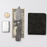 Porcupine TiSlim | Acid Wash Gray Ti + Acid Stonewash 154CM - A4820