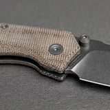 Psyop 299 | Natural Norplex UltreX Micarta™ + Stonewash S35VN - A2229