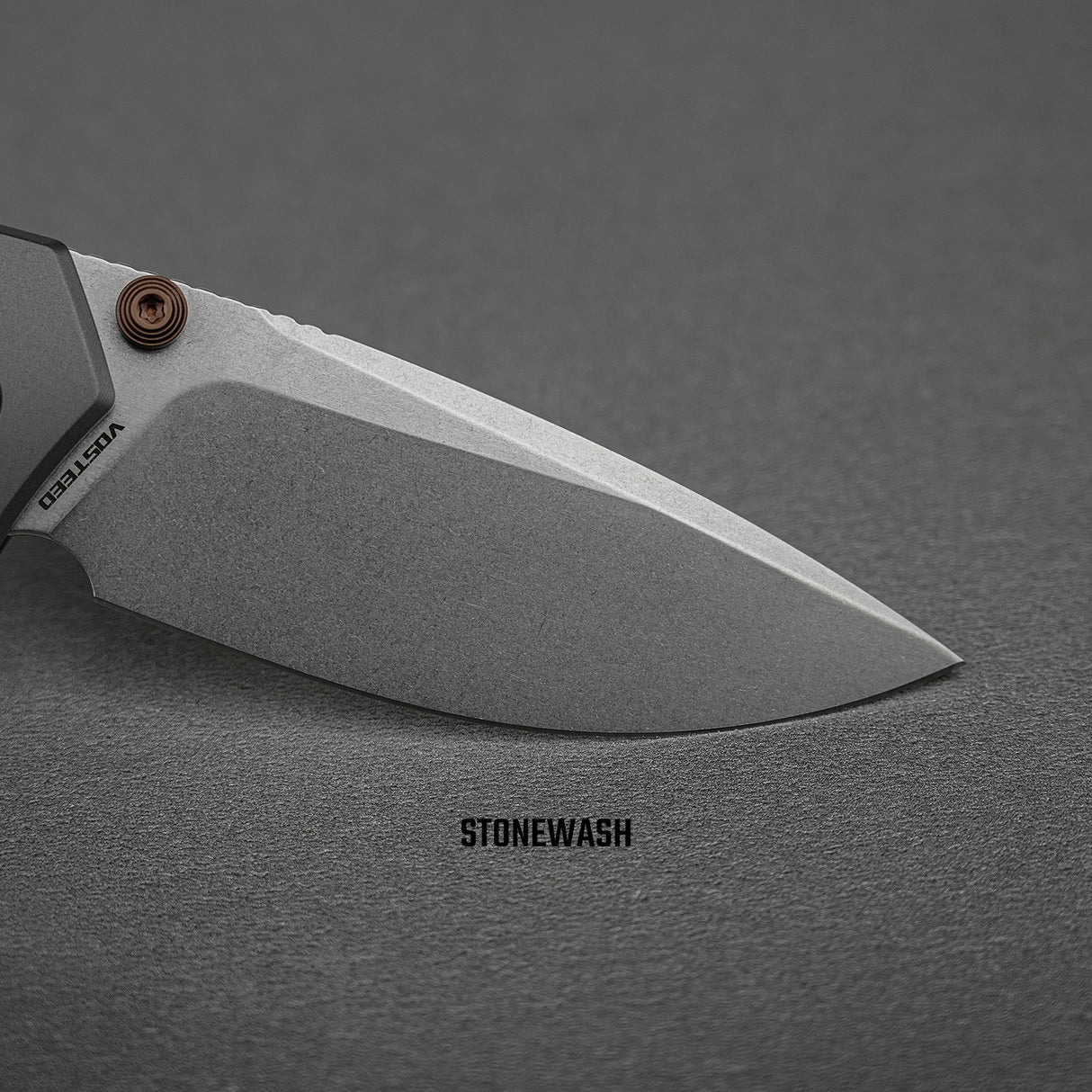 Psyop 299 | Brown Sand Ironwood Ti Bolster + Stonewash S35VN - A2228