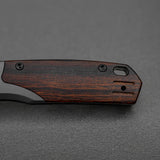 Psyop 299 | Brown Sand Ironwood Ti Bolster + Stonewash S35VN - A2228