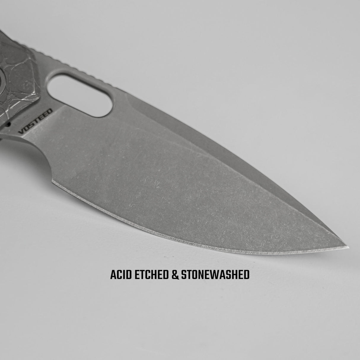 Psyop | Acid Etched Dim Gray Titanium + Elmax - A2222