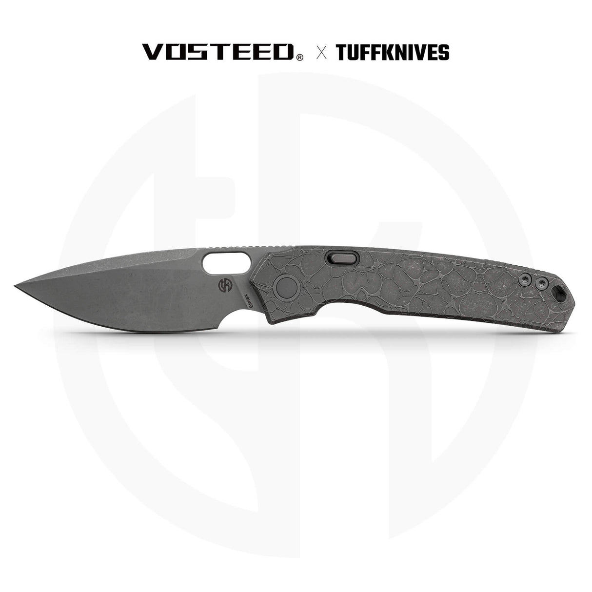 Psyop | Acid Etched Dim Gray Titanium + Elmax - A2222