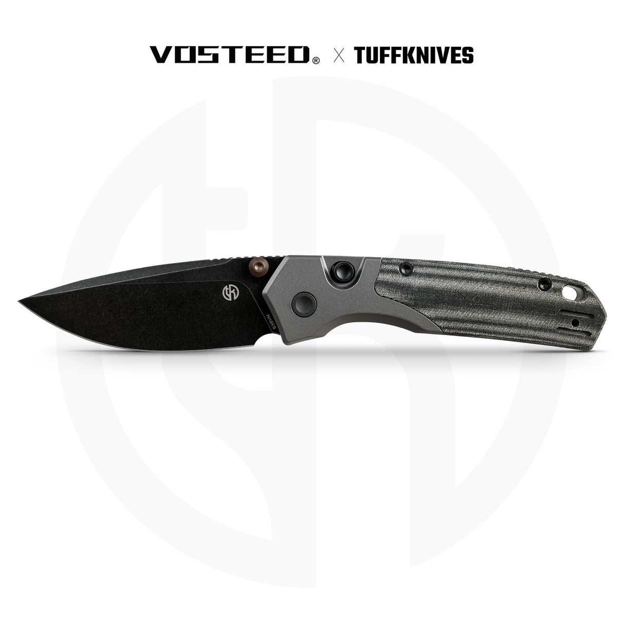 Psyop 299 | Black Micarta + Stonewash S35VN - A2219
