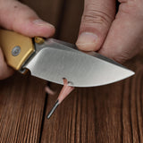 Psyop 299 | Teal Micarta/Brass + Satin S35VN - A2221