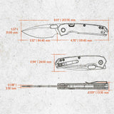 Psyop | Norplex UltreX™ Micarta + Elmax - A2213
