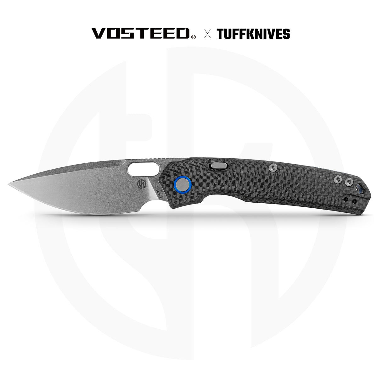 Psyop | Black Carbon Fibre + Stonewash Elmax - A2236