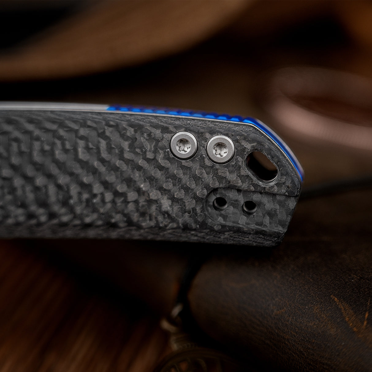 Psyop | Black Carbon Fibre + Stonewash Elmax - A2236