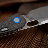 Psyop | Black Carbon Fibre + Stonewash Elmax - A2236
