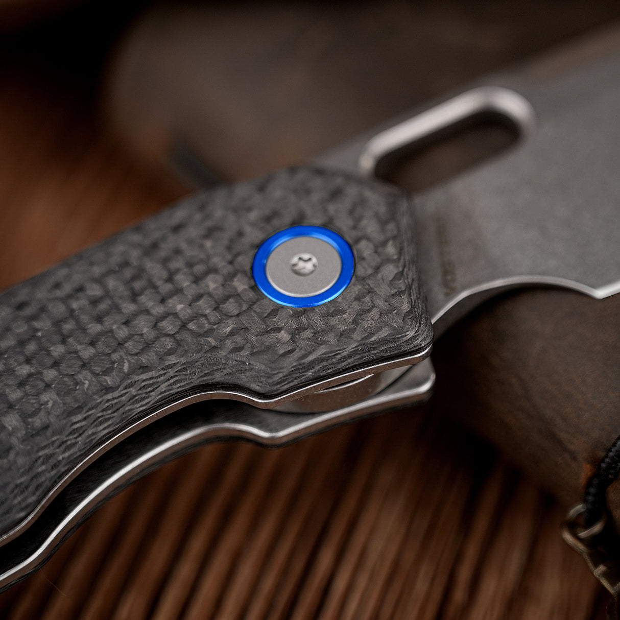 Psyop | Black Carbon Fibre + Stonewash Elmax - A2236