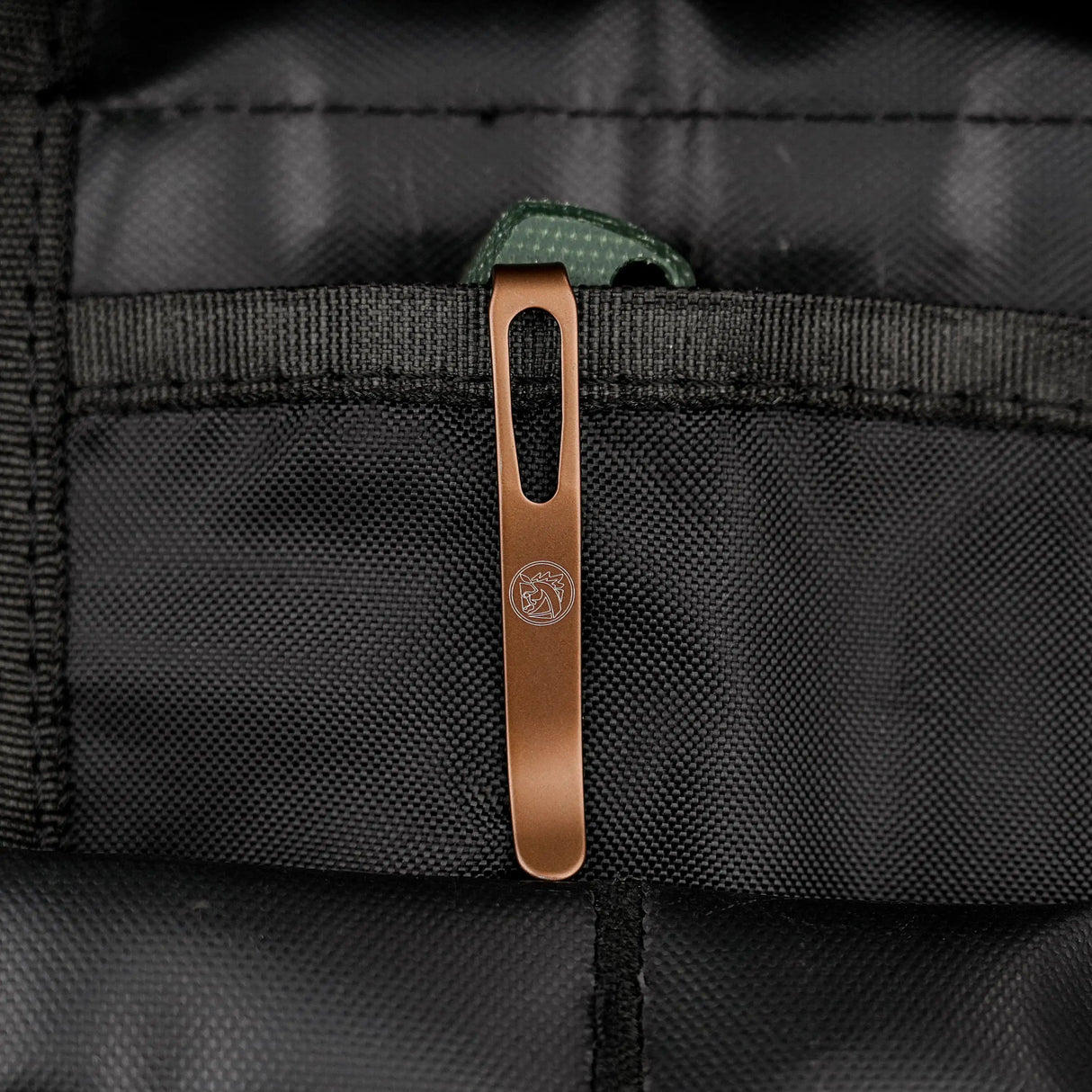 Raccoon 2.0 Top Liner Lock | Green Micarta + 14C28N Drop Point - A2907