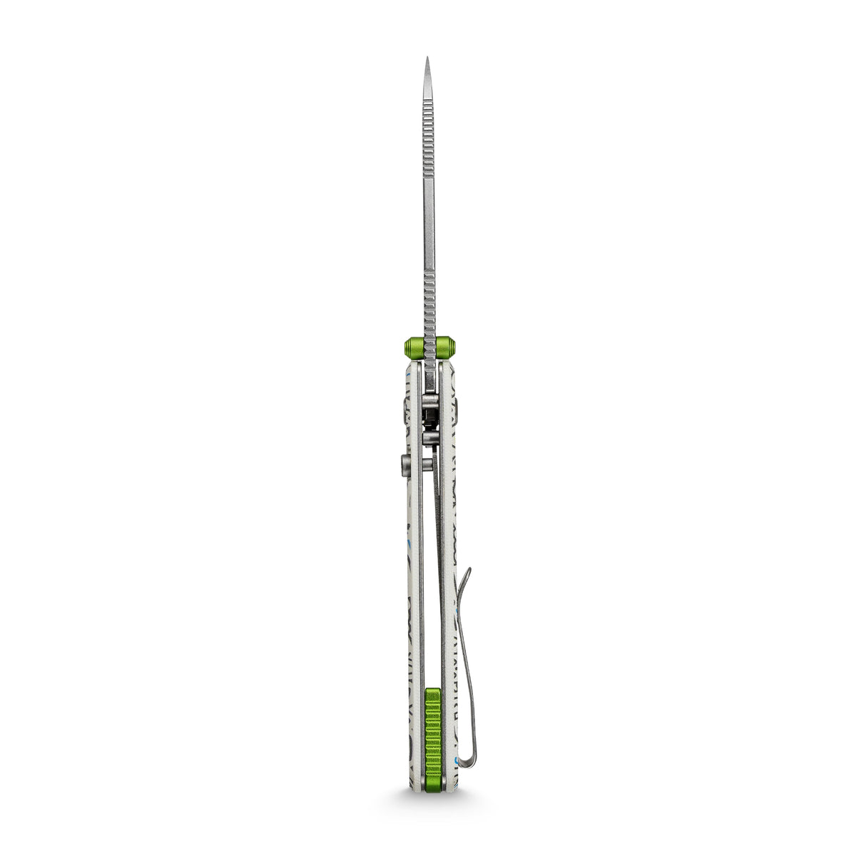 Raccoon 2.0 - Top Liner Lock | Doodle Monster™ White G10 + Satin 14C28N - A2933
