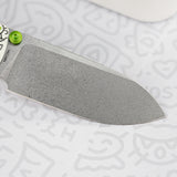 Raccoon 2.0 - Top Liner Lock | Doodle Monster™ White G10 + Satin 14C28N - A2933