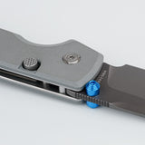 Raccoon  2.0- Top Liner Lock | Grey G10 + Destroyer Grey 14C28N Bowie - A2918