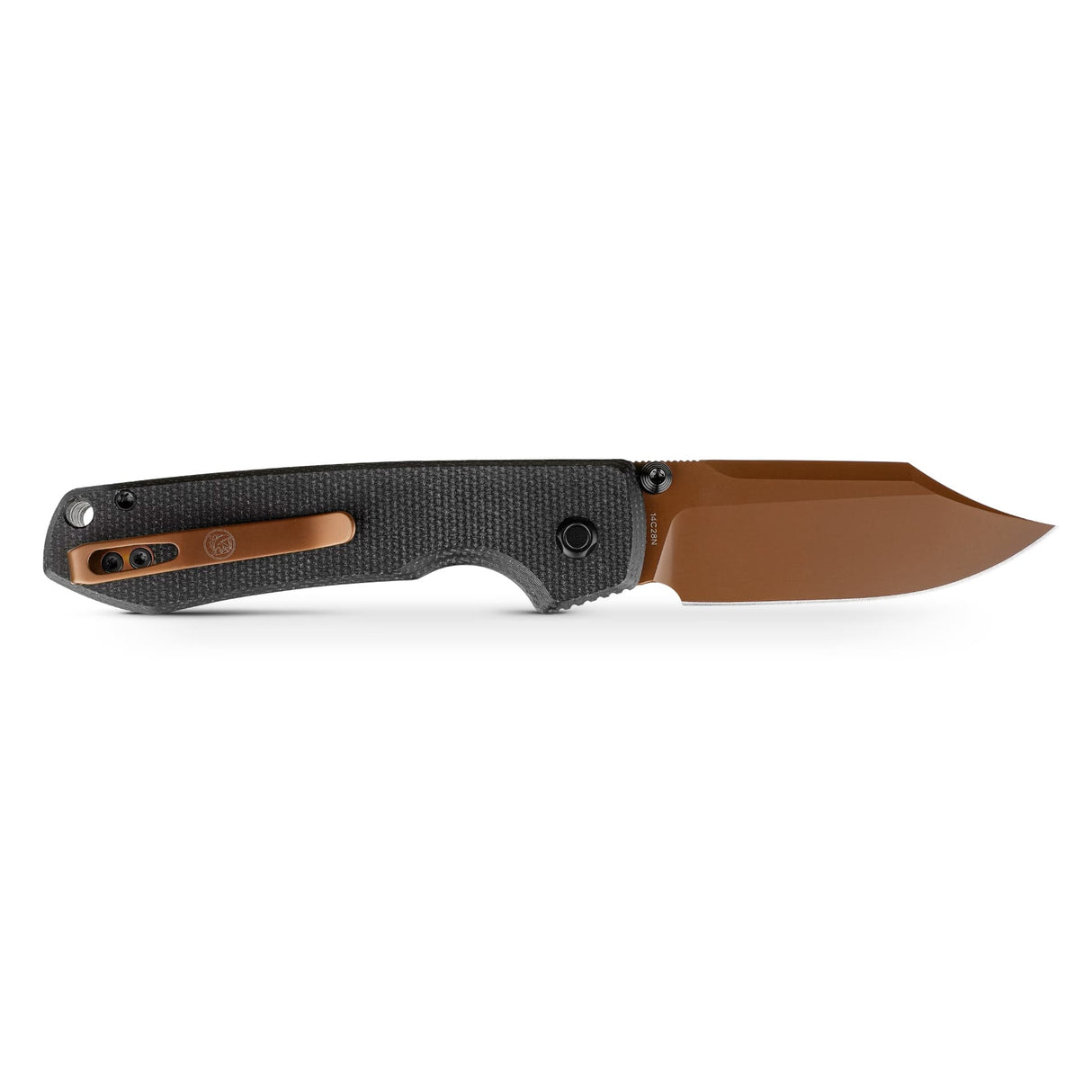 Raccoon 2.0 - Top Liner Lock | Black Micarta + 14C28N Bowie - A2926