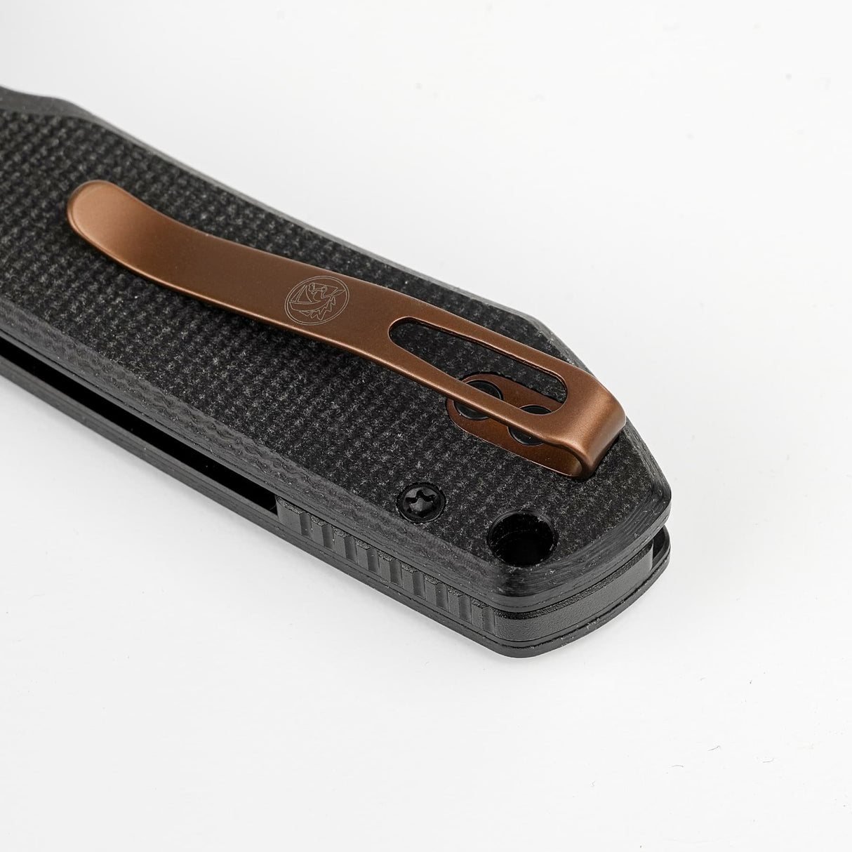 Raccoon 2.0 - Top Liner Lock | Black Micarta + 14C28N Bowie - A2926