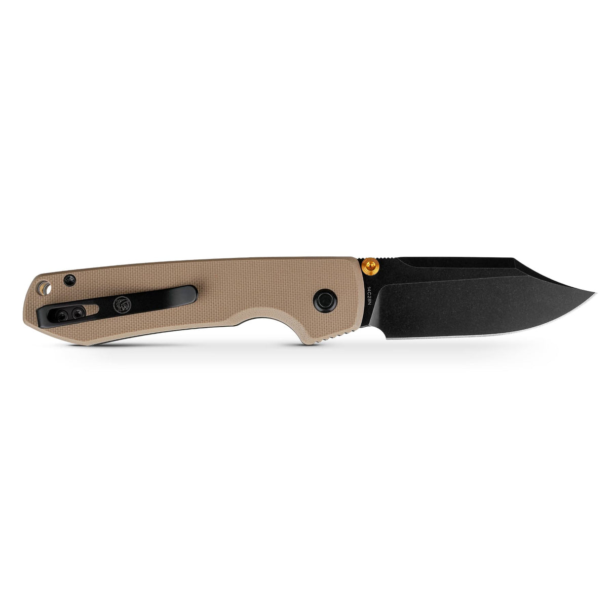 Raccoon 2.0 - Top Liner Lock | Sand G10 + 14C28N Bowie - A2927