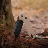 Raccoon 2.0 - Top Liner Lock | Sand G10 + 14C28N Bowie - A2927