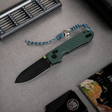 Raccoon Crossbar 2.0 ModSwap™ | Green G10 + Blackwash Nitro-V - A4902