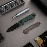 Raccoon Crossbar 2.0 ModSwap™ | Green G10 + Blackwash Nitro-V - A4902