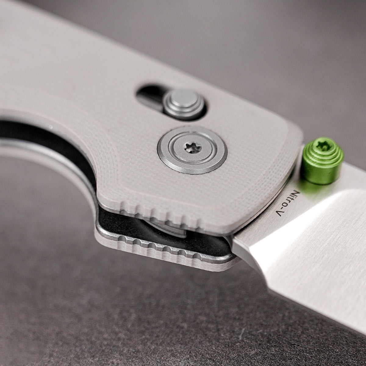 Raccoon Crossbar 2.0 ModSwap™ | Grey G10 + Satin Nitro-V - A4904