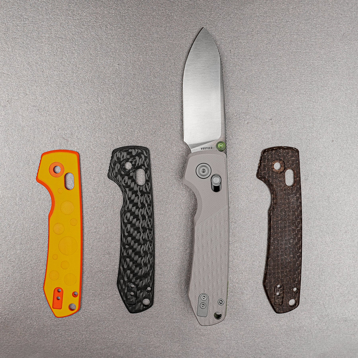 Raccoon Crossbar 2.0 ModSwap™ | Grey G10 + Satin Nitro-V - A4904