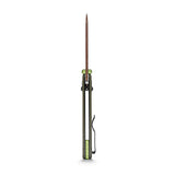 Raccoon Crossbar 2.0 ModSwap™ | Green Micarta + Copper Dune Nitro-V - A4905
