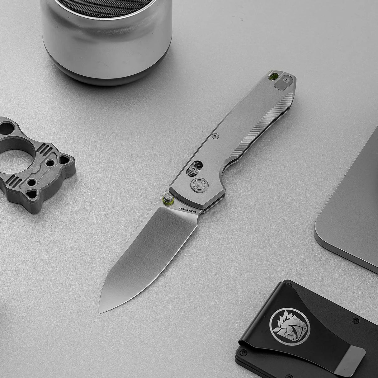 Raccoon TiSlim™ | Grey Ti + Satin 154CM