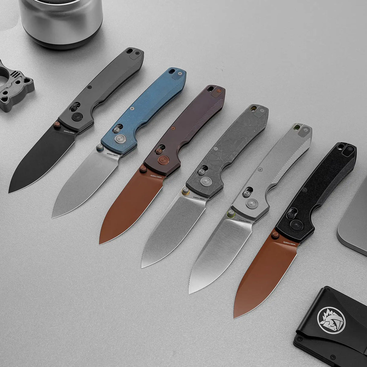 Raccoon TiSlim™ | Grey Ti + Satin 154CM