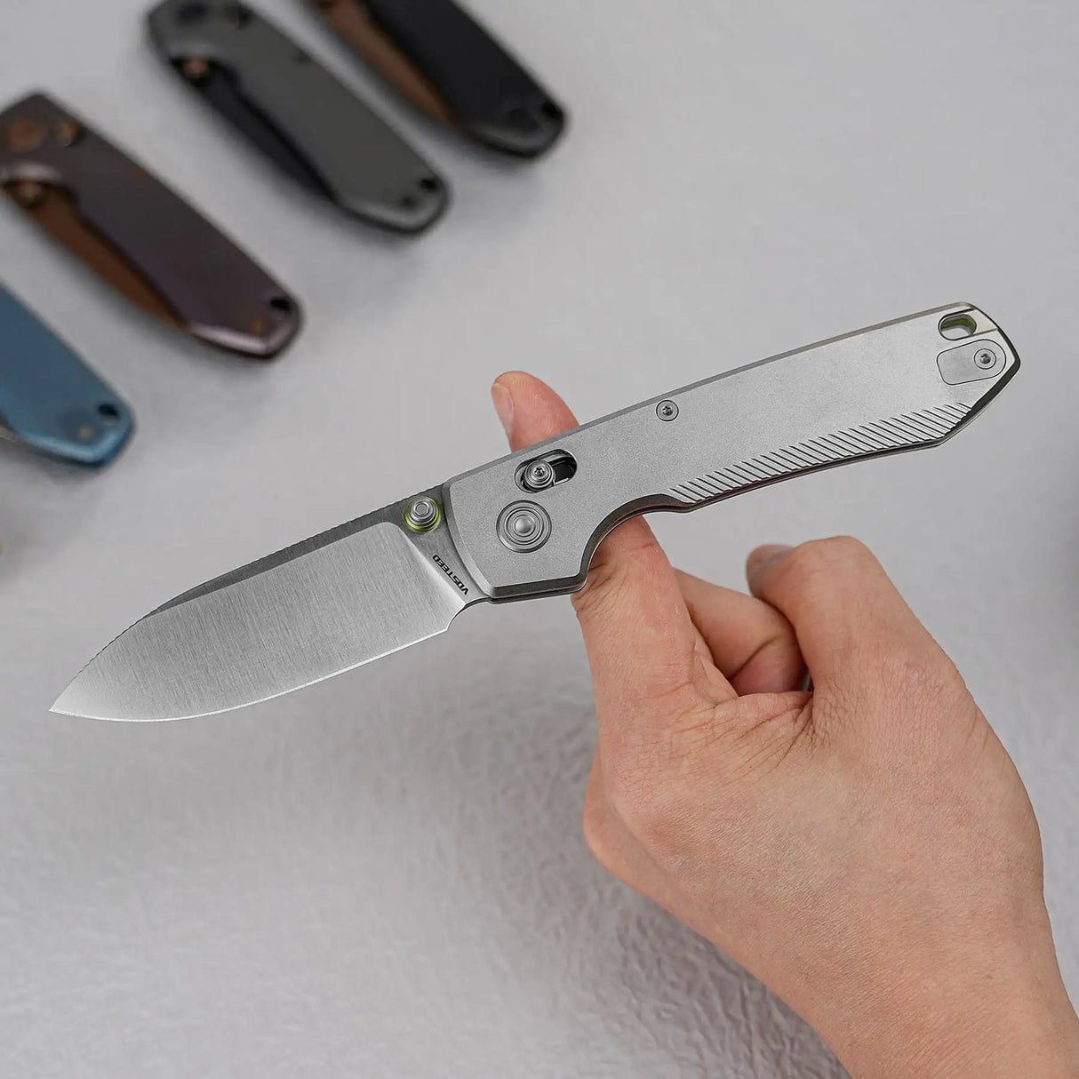 Raccoon TiSlim™ | Grey Ti + Satin 154CM