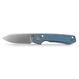 Raccoon TiSlim™ | Blue Ti + Stonewash 154CM