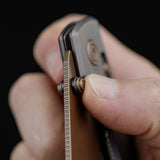 Raccoon TiSlim™ | Dark Red/Purple Ti + Copper Dune 154CM